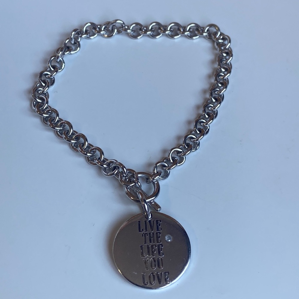 Sterling silver 925 charm bracelet